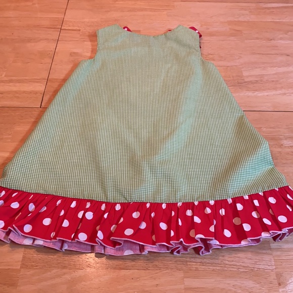 Girls Size 5 Born to be Sassy Christmas Dress - Picture 6 of 10